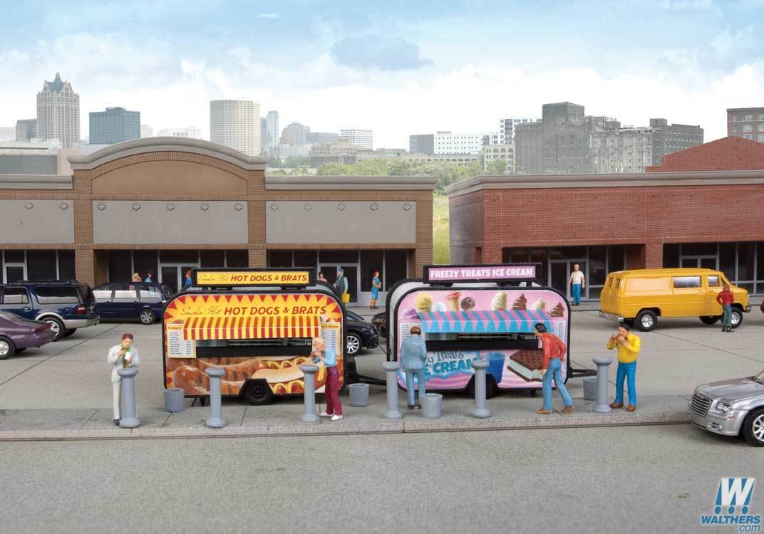 Ice Cream & Hot Dog Food Trailers kit