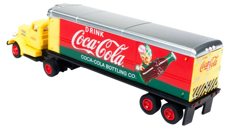 Coca-Cola® (yellow & red) White WC22 tractor/trailer set