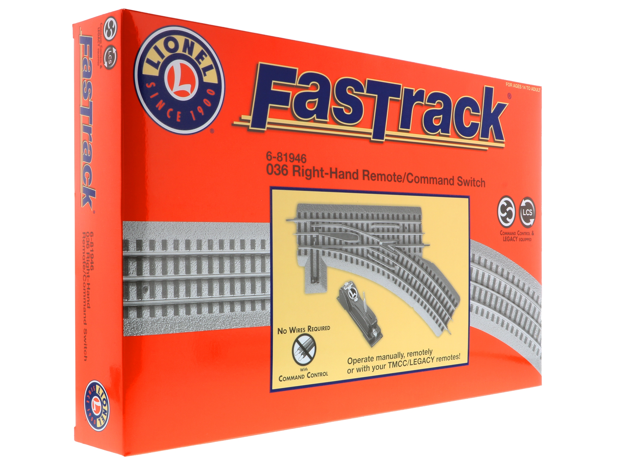 FasTrack O36 right hand remote command control switch