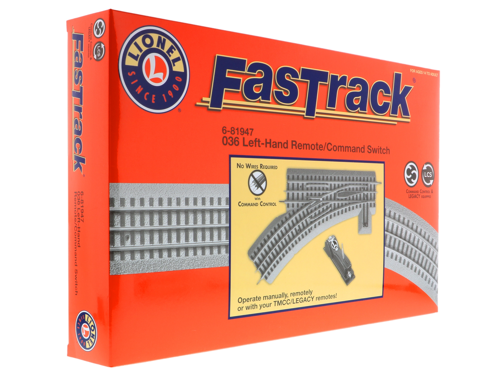 FasTrack O36 left hand remote command control switch