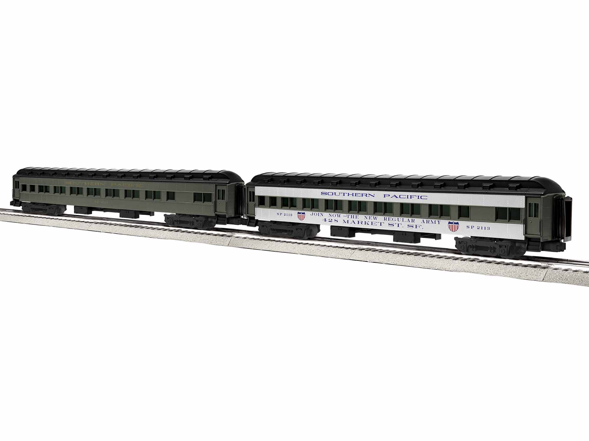 Southern Pacific (Army advertisement) 18" coach 2-pack #2
