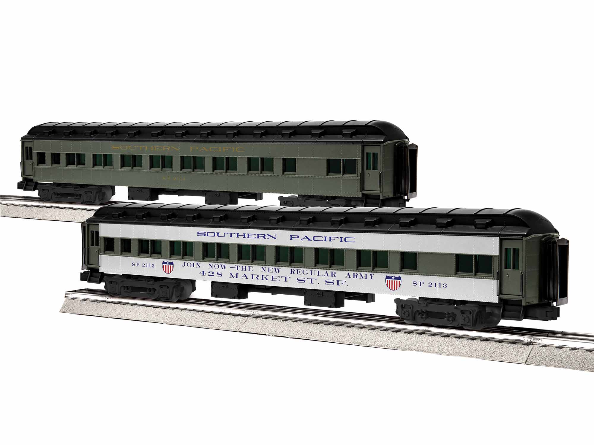 Southern Pacific (Army advertisement) 18" coach 2-pack #2