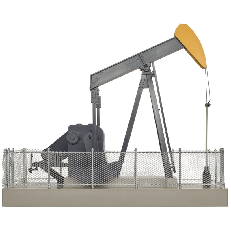 operating oil pump - orange & black