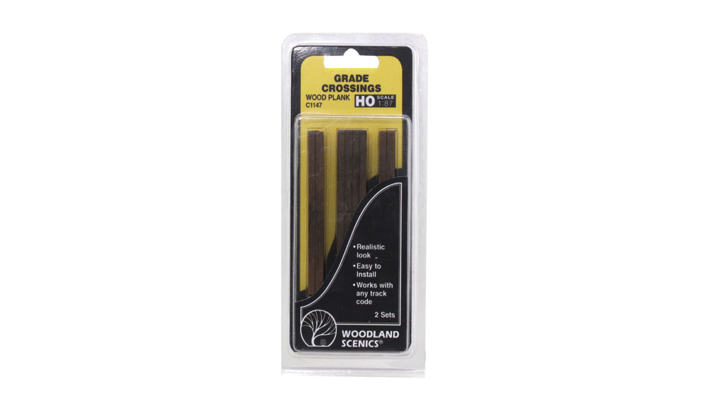 wood plank grade crossings 2-pack
