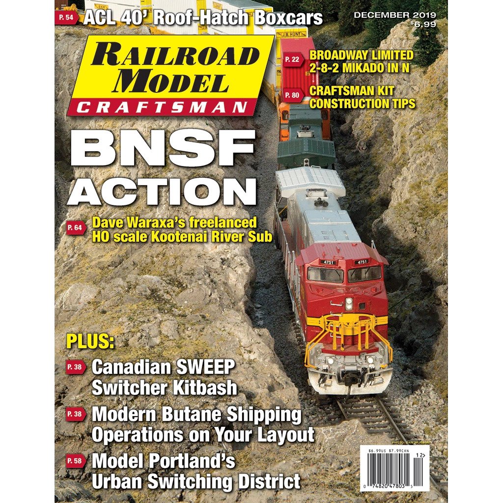 Railroad Model Craftsman December 2019