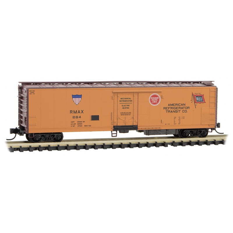 American Refrigerator Transit 51' Rivet Side Mechanical Reefer #284