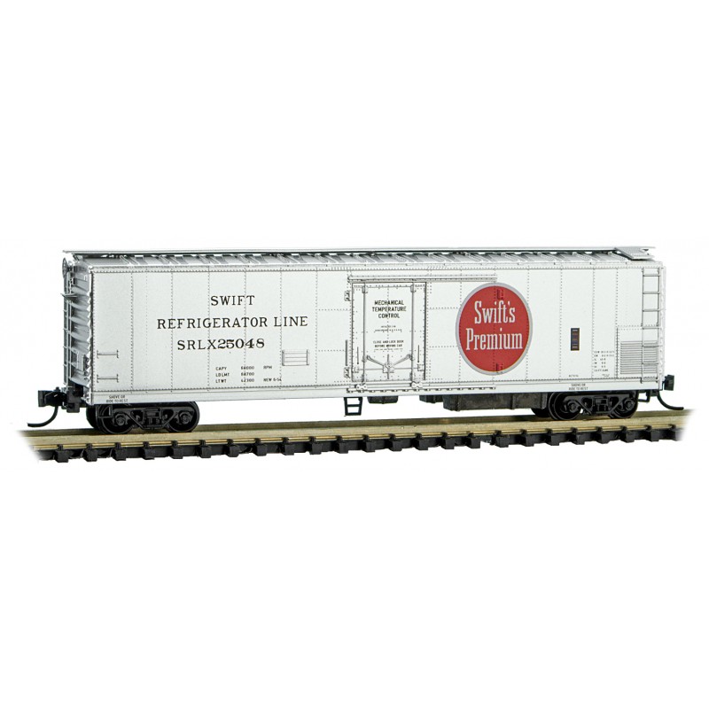 Swift Refrigerator Line 51' Rivet Side Mechanical Reefer #25048