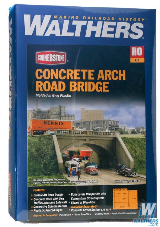 Concrete Arch Road Bridge kit