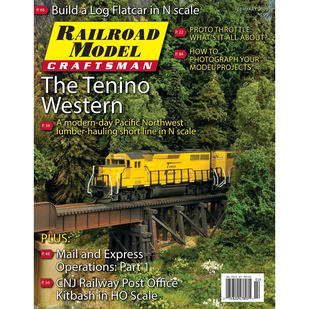 Railroad Model Craftsman February 2020