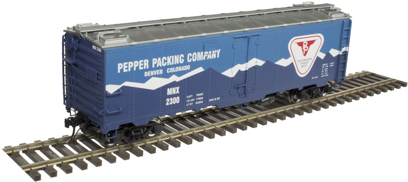 Pepper Packing Company 40' steel reefer #2424