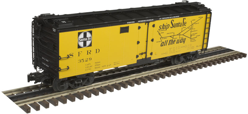 Santa Fe “Chief” 40' steel reefer #3604
