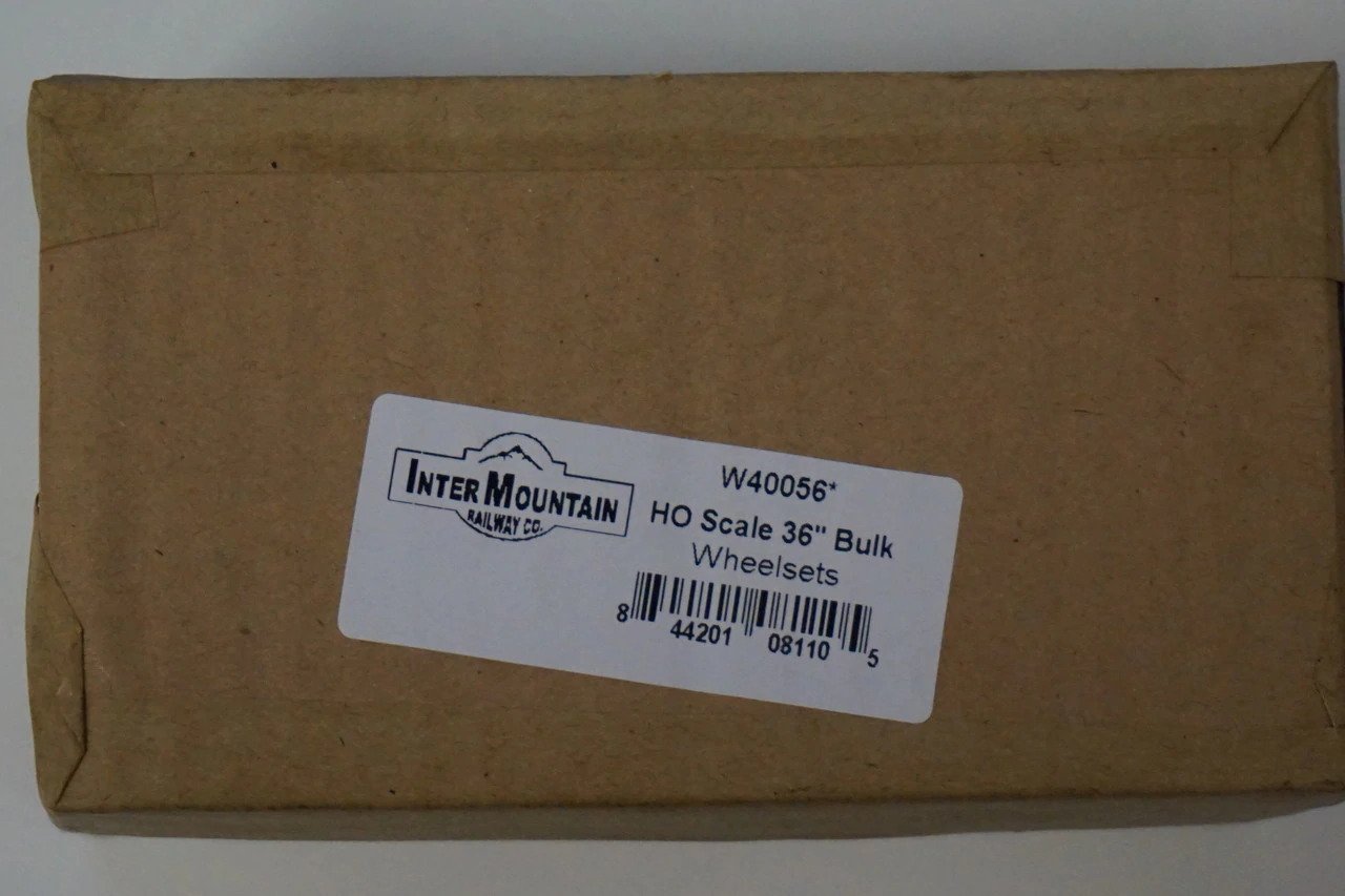 HO 36" bulk wheelsets 100-pack