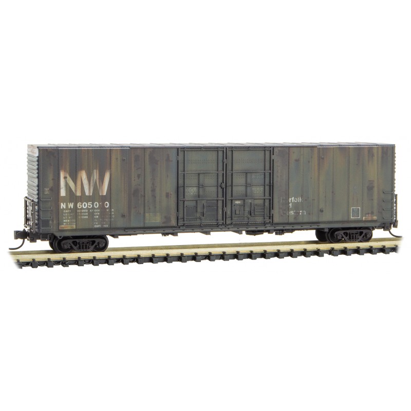 Norfolk & Western Weathered 60' Box Car #605010
