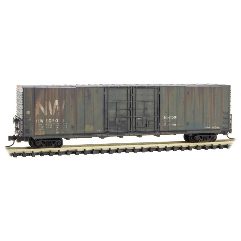 Norfolk & Western Weathered 60' Box Car #605010