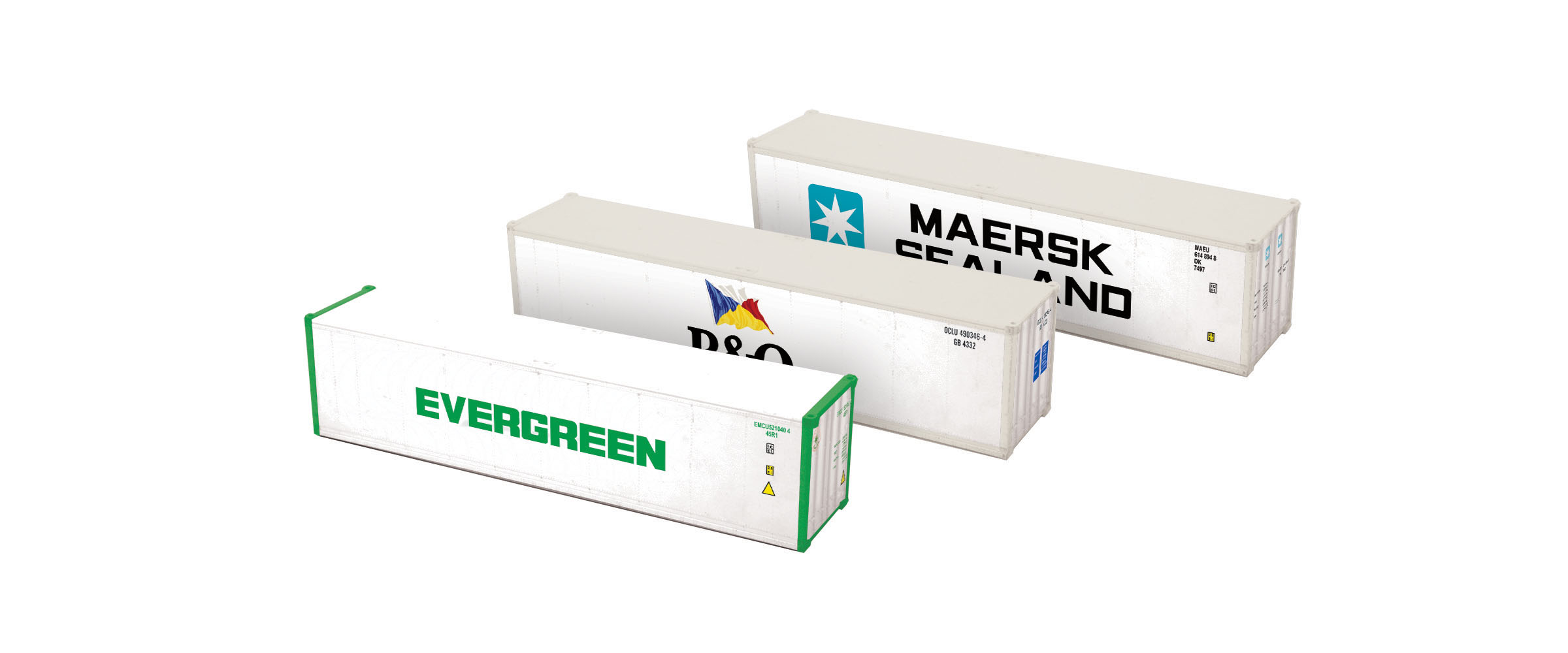 40' container 3-pack