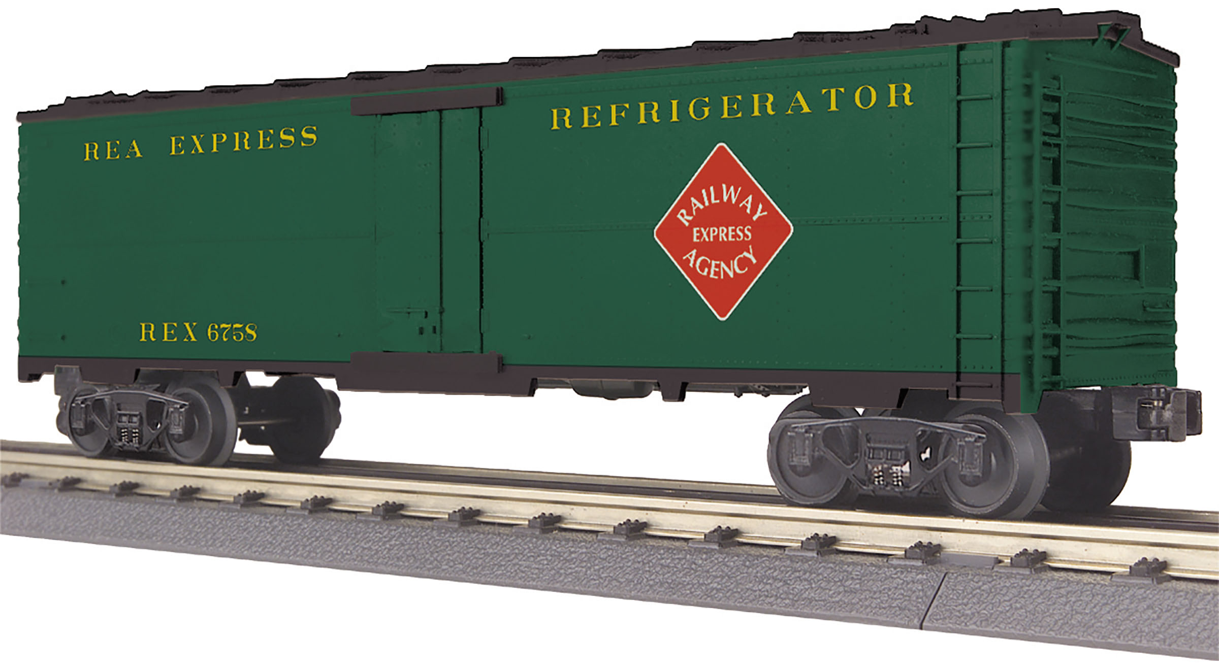 Railway Express Agency modern reefer car