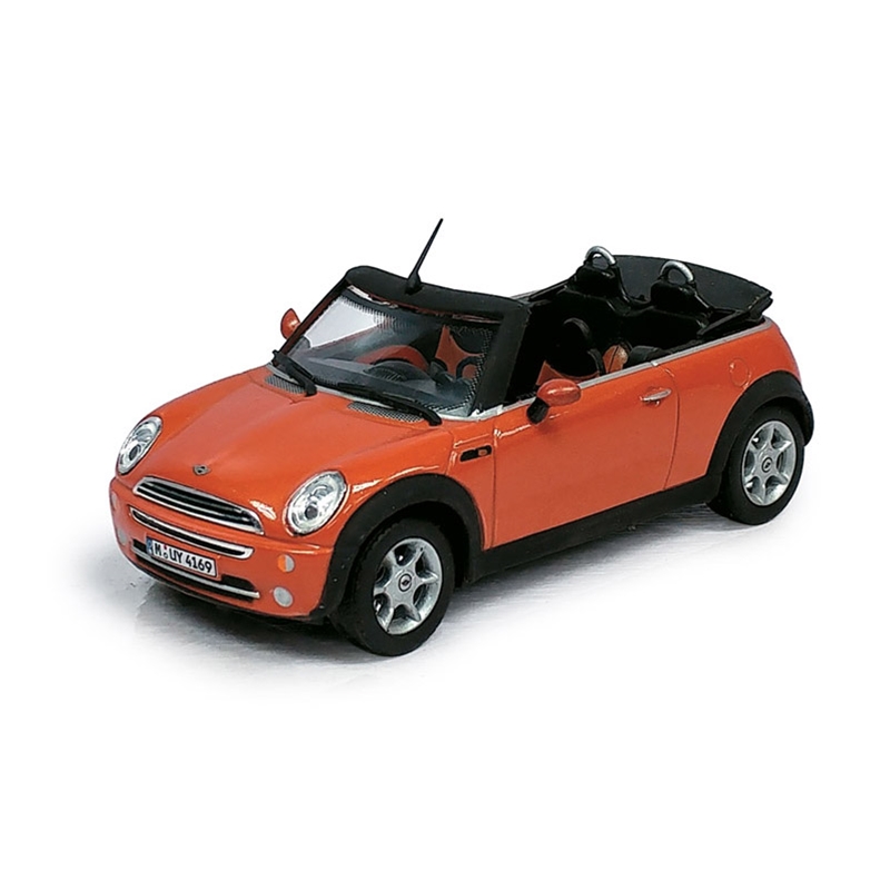 Mini Cooper Convertible dark orange