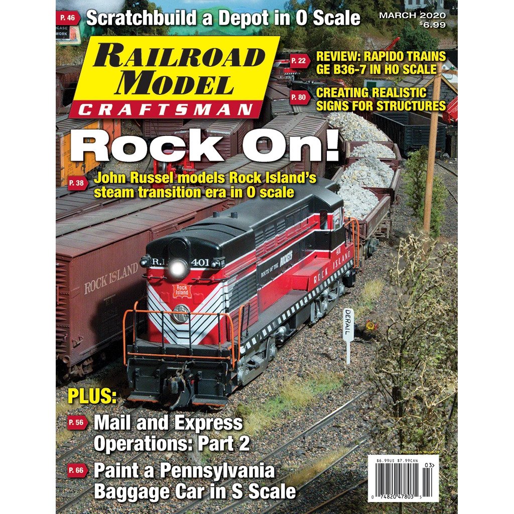 Railroad Model Craftsman March 2020