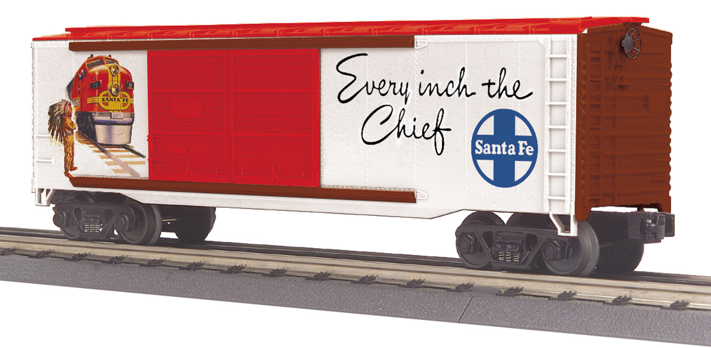 Santa Fe 40' double door boxcar