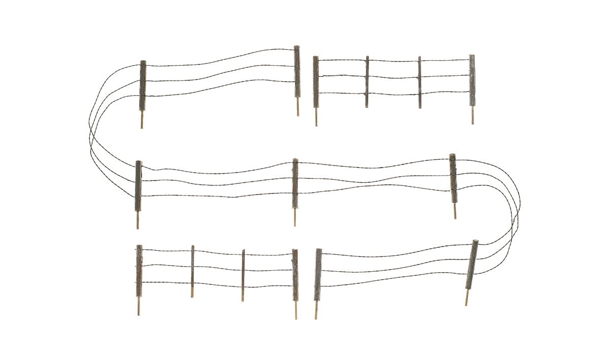 N Barbed Wire Fence