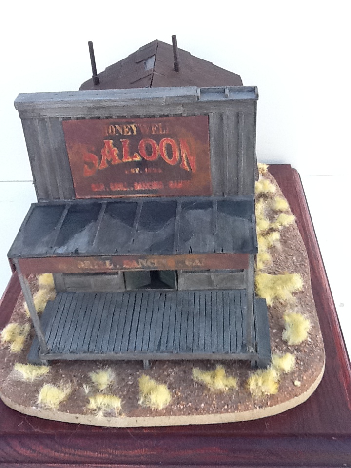 Honeywell Saloon (ghost town structure)