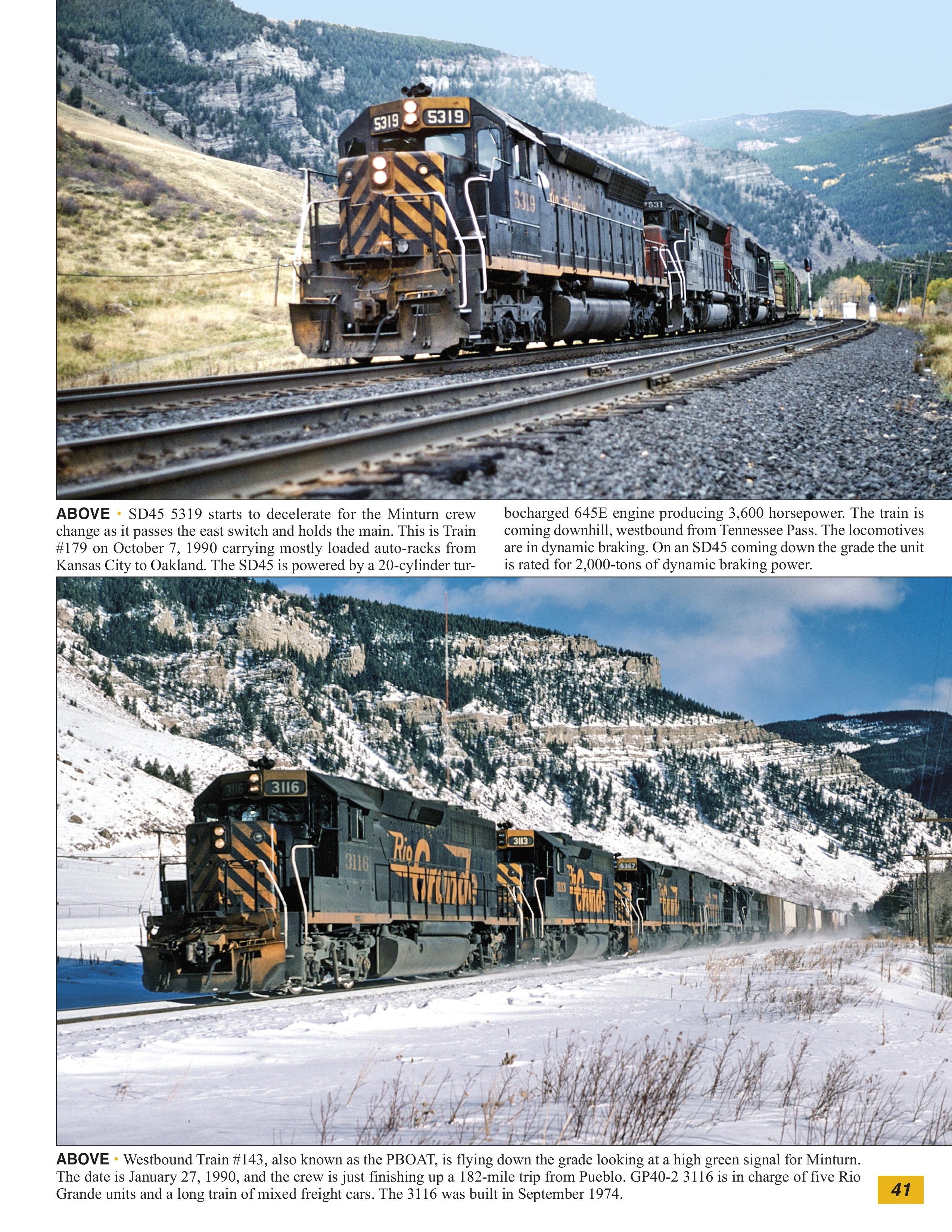 Rio Grande In Color Volume 6 Tennessee Pass