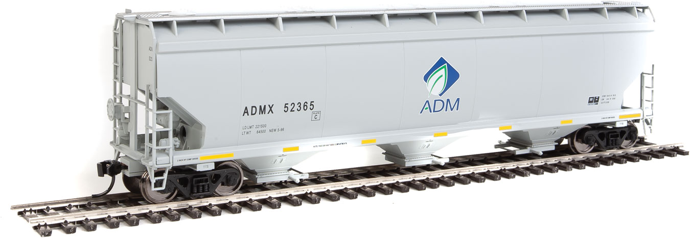 Archer-Daniels-Midland 60' NSC 5150 3-Bay Covered Hopper #52365