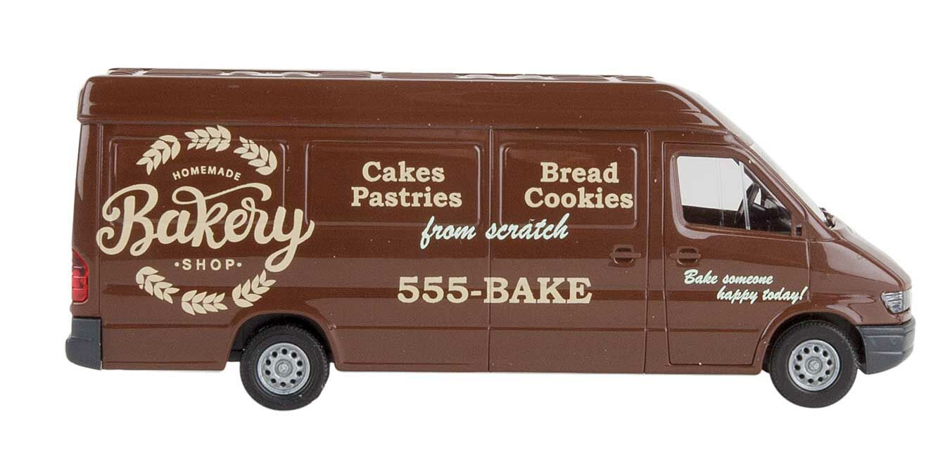 Bakery Shop Delivery Van
