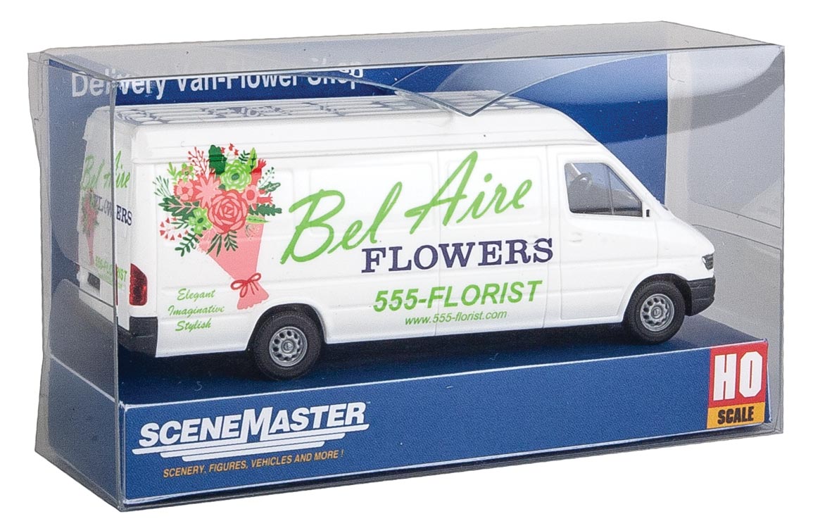 Bel Aire Flowers Delivery Van