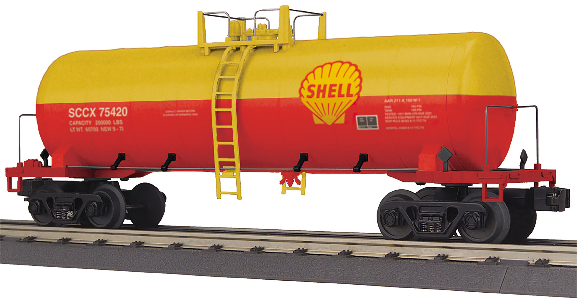Shell modern tank car #75420