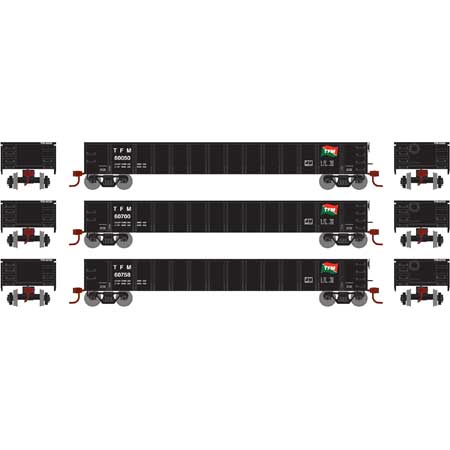 TFM 52' Mill Gondola 3-Pack