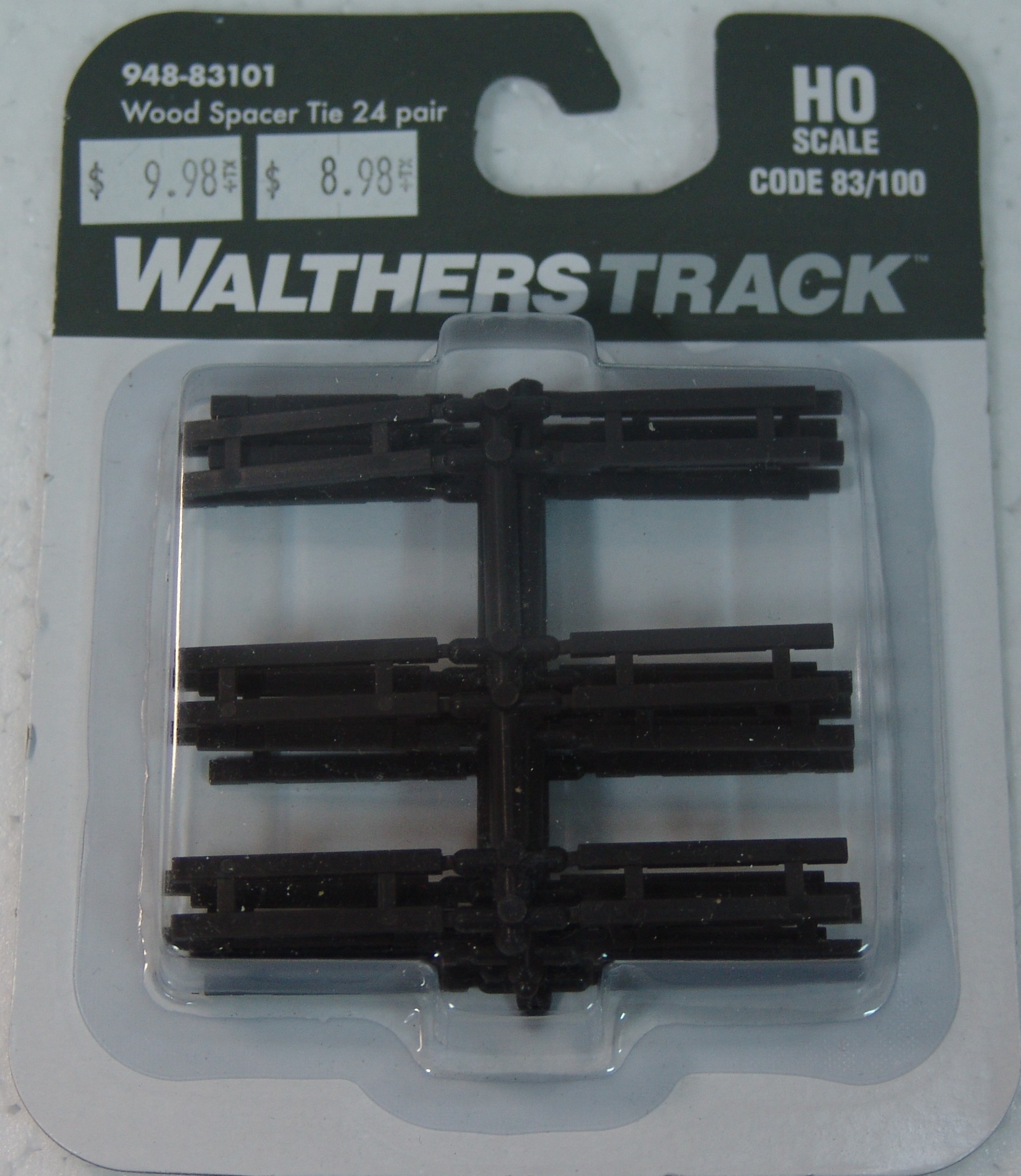 Code 83/100 Wood Spacer Tie 24 Pair