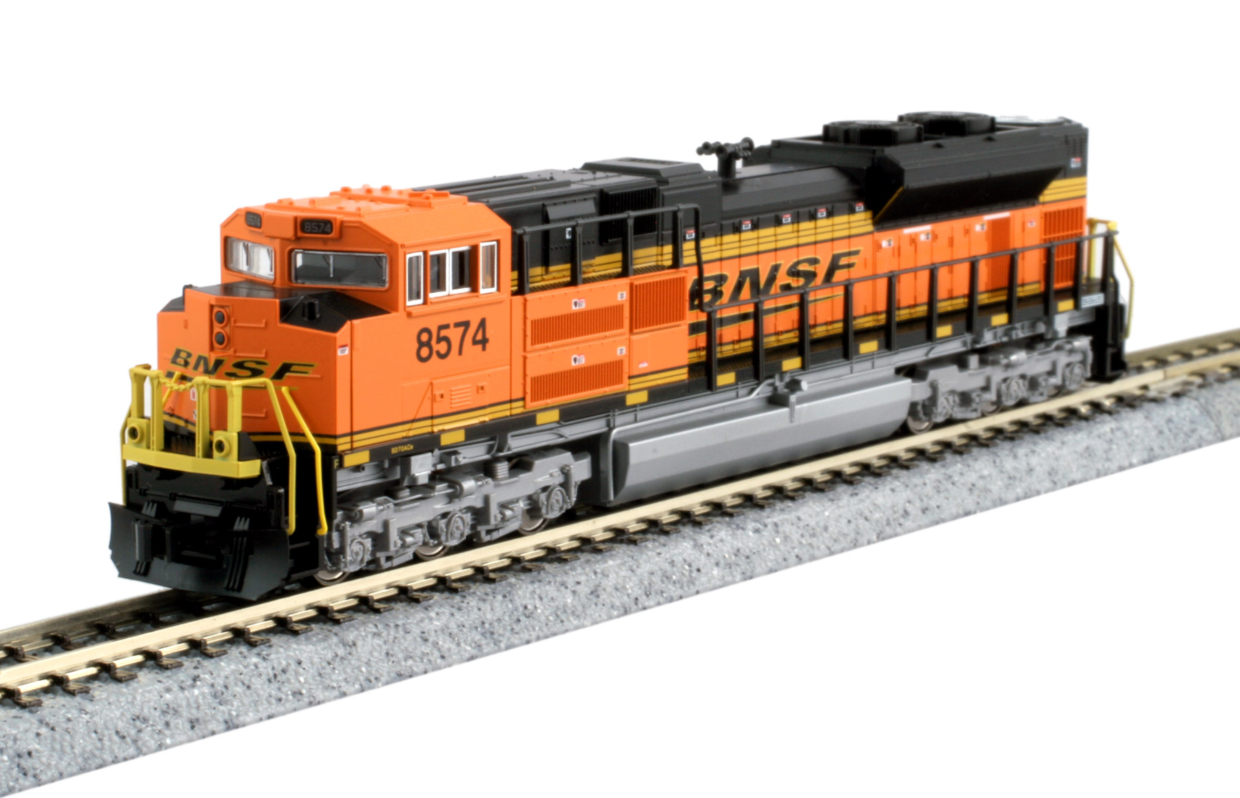Burlington Northern Santa Fe SD70ACe #8574 with Decoder Installed