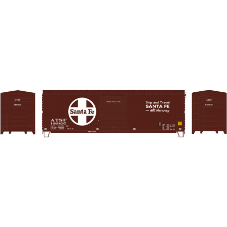 Santa Fe 40' Modernized Box Car #146837