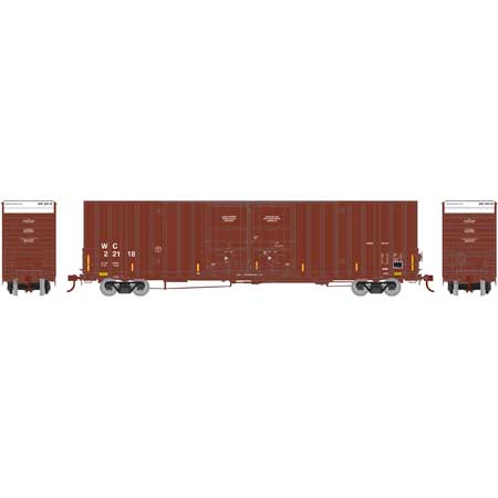 Wisconsin Central 60' Gunderson Double Door Box Car #22118