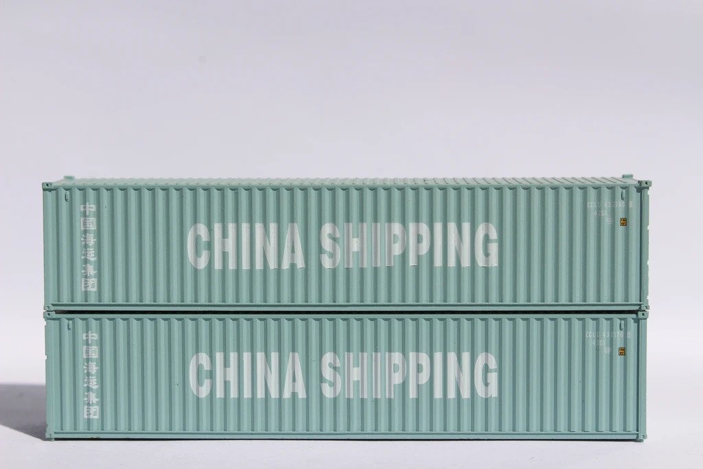 China Shipping 40' Standard Height Container 2-Pack