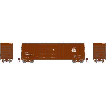 Union Pacific Overland 50' High Cube Double Plug Door Box Car #301105
