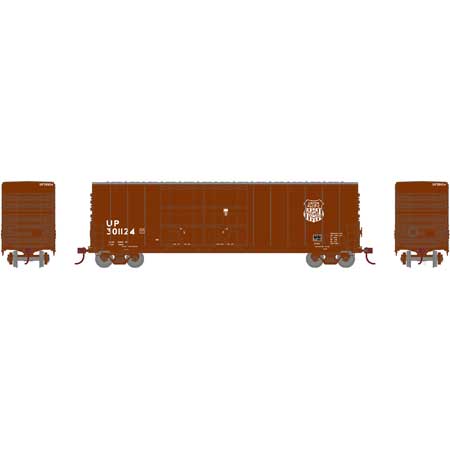 Union Pacific Overland 50' High Cube Double Plug Door Box Car #301124