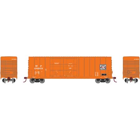 Western Pacific Orange 50' High Cube Double Plug Door Box Car #68169