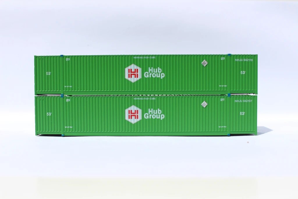 Hub Group 53' Corrugated Container 2-Pack