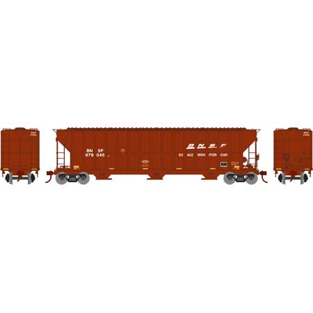 BNSF Railway (Scale Monitor) 54' FMC 4700 Covered Hopper #979045