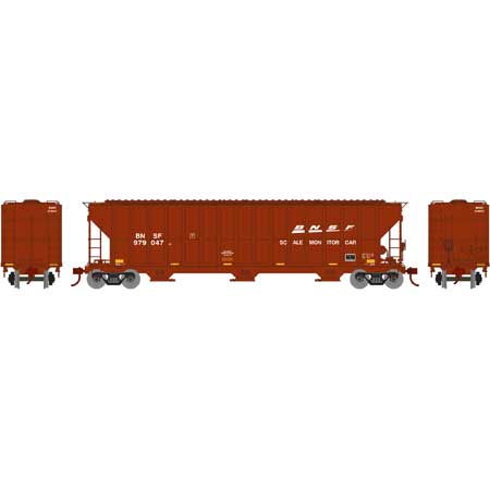 BNSF Railway (Scale Monitor) 54' FMC 4700 Covered Hopper #979047