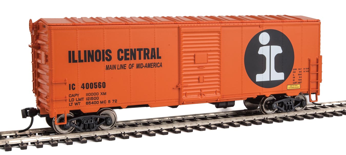 Illinois Central 40' AAR Modernized 1948 Box Car #400560