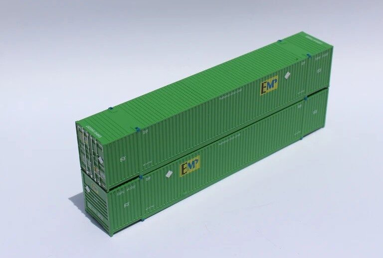 EMP - UP 53' High Cube 8-55-8 corrugated container 2-pack