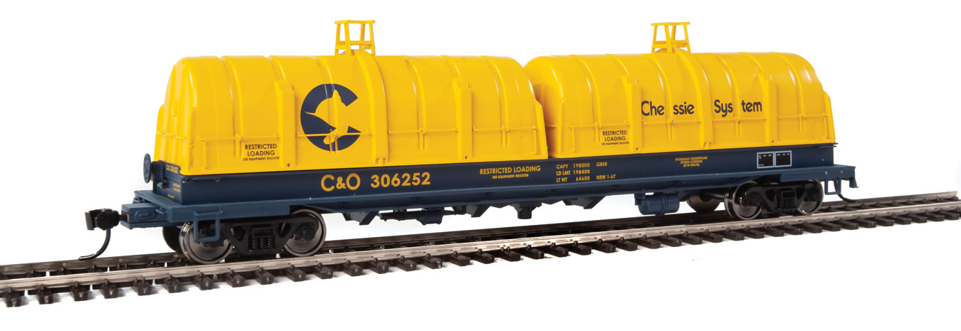 Chessie/C&O 50' Evans Cushion Coil Car #306252