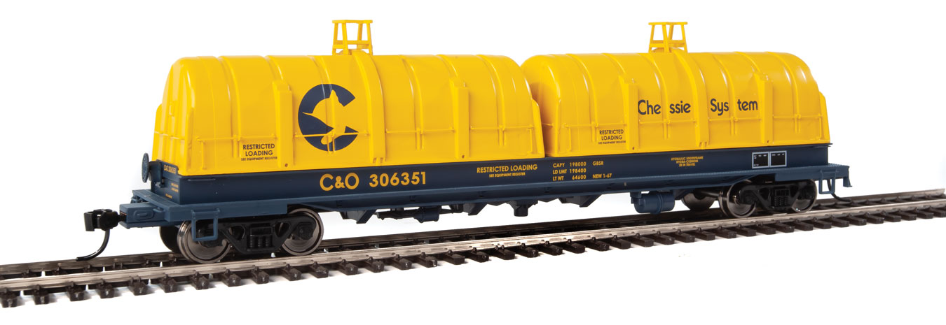 Chessie/C&O 50' Evans Cushion Coil Car #306351