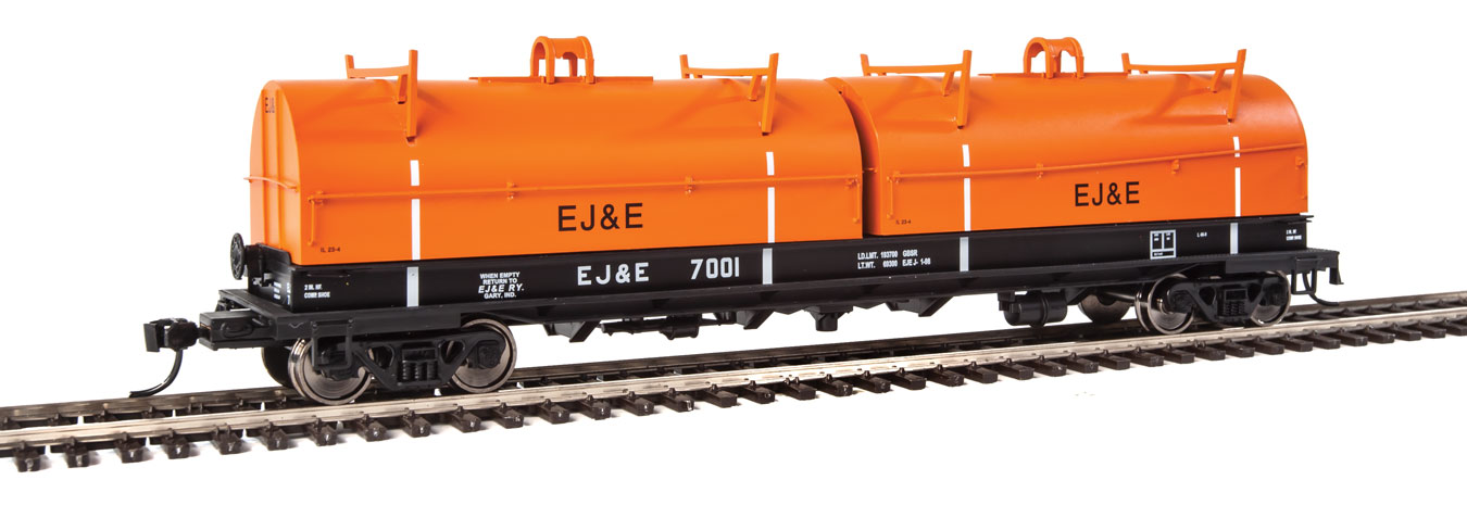 Elgin, Joliet & Eastern 50' Evans Cushion Coil Car #7001