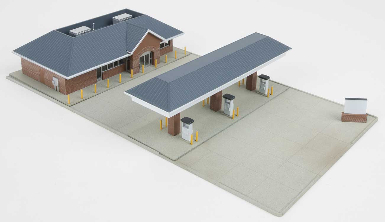 Modern Gas Station