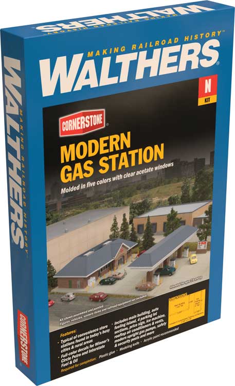 Modern Gas Station