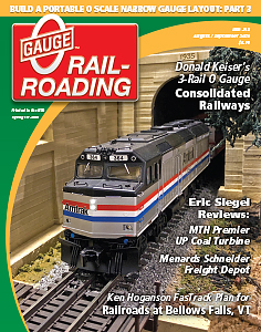 O Gauge Rail-Roading August/September 2020